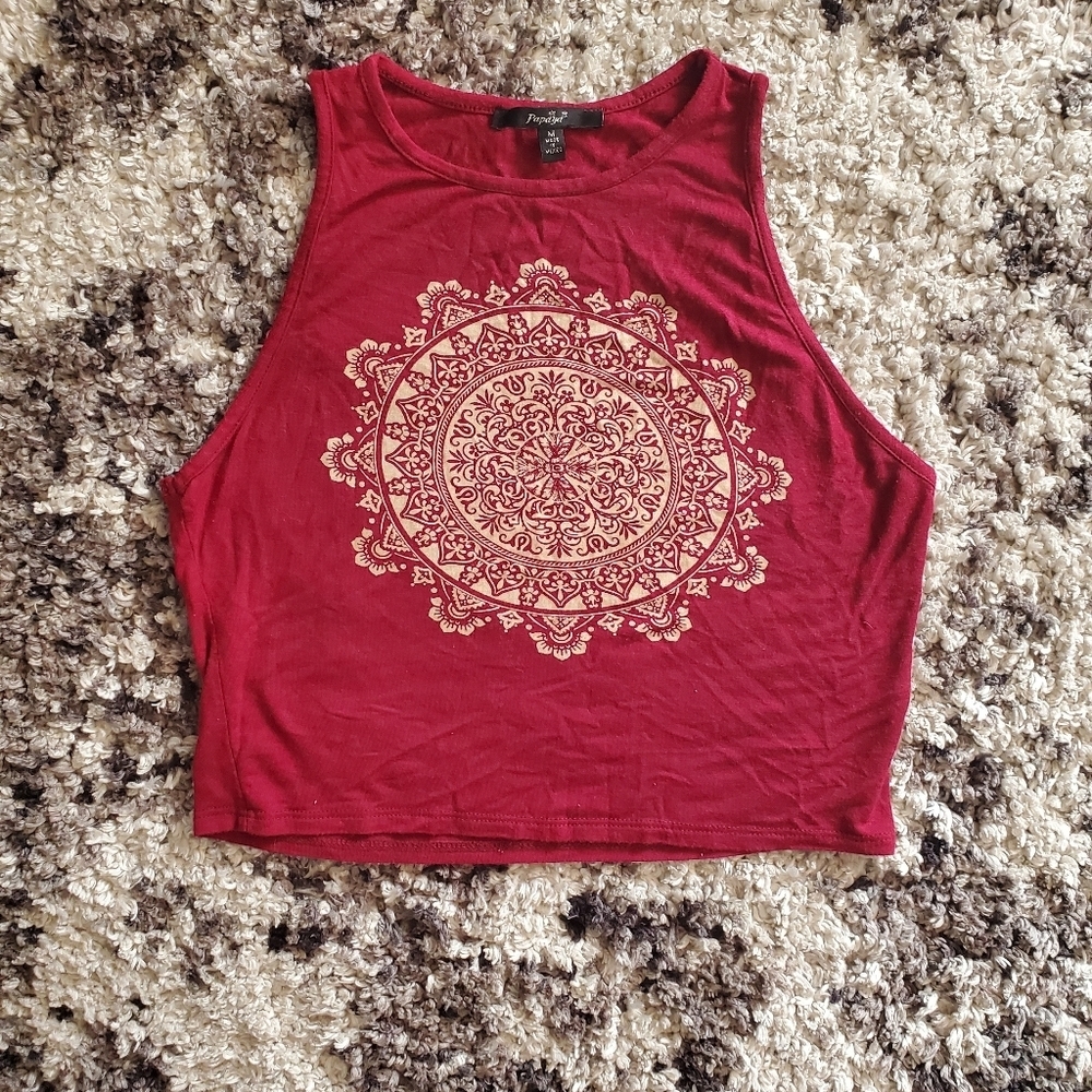 Girls Crop Tank Top